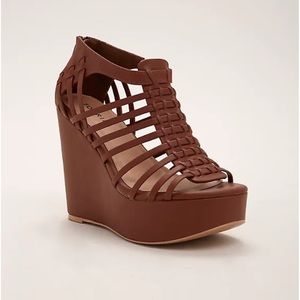 Torrid gladiator wedge sandals